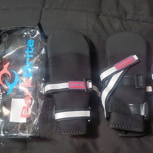 Bark Brite Black And Lavendar Dog Boots